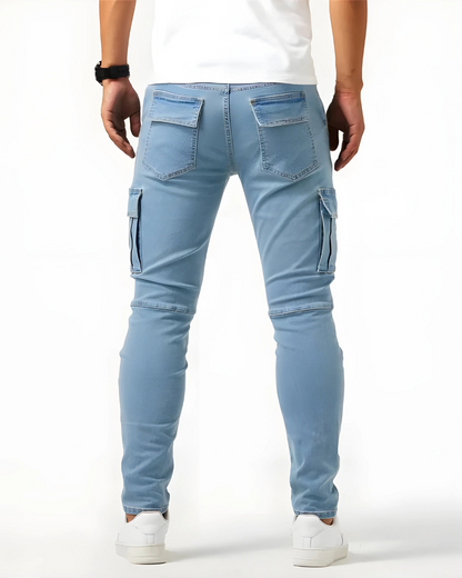 PANTALÓN SLIM FIT CARGO STRECH