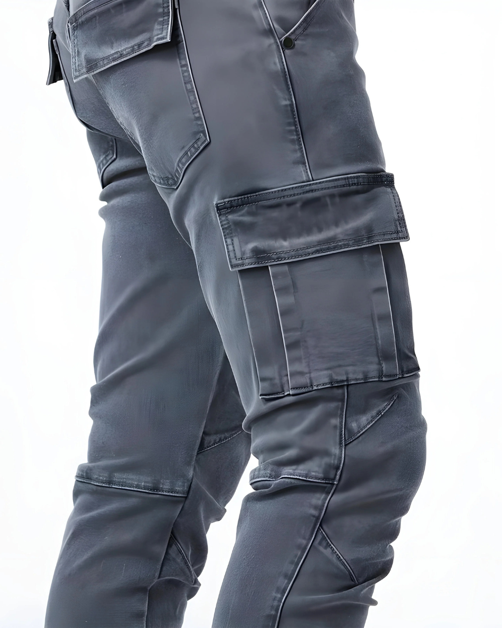 PANTALÓN SLIM FIT CARGO STRECH