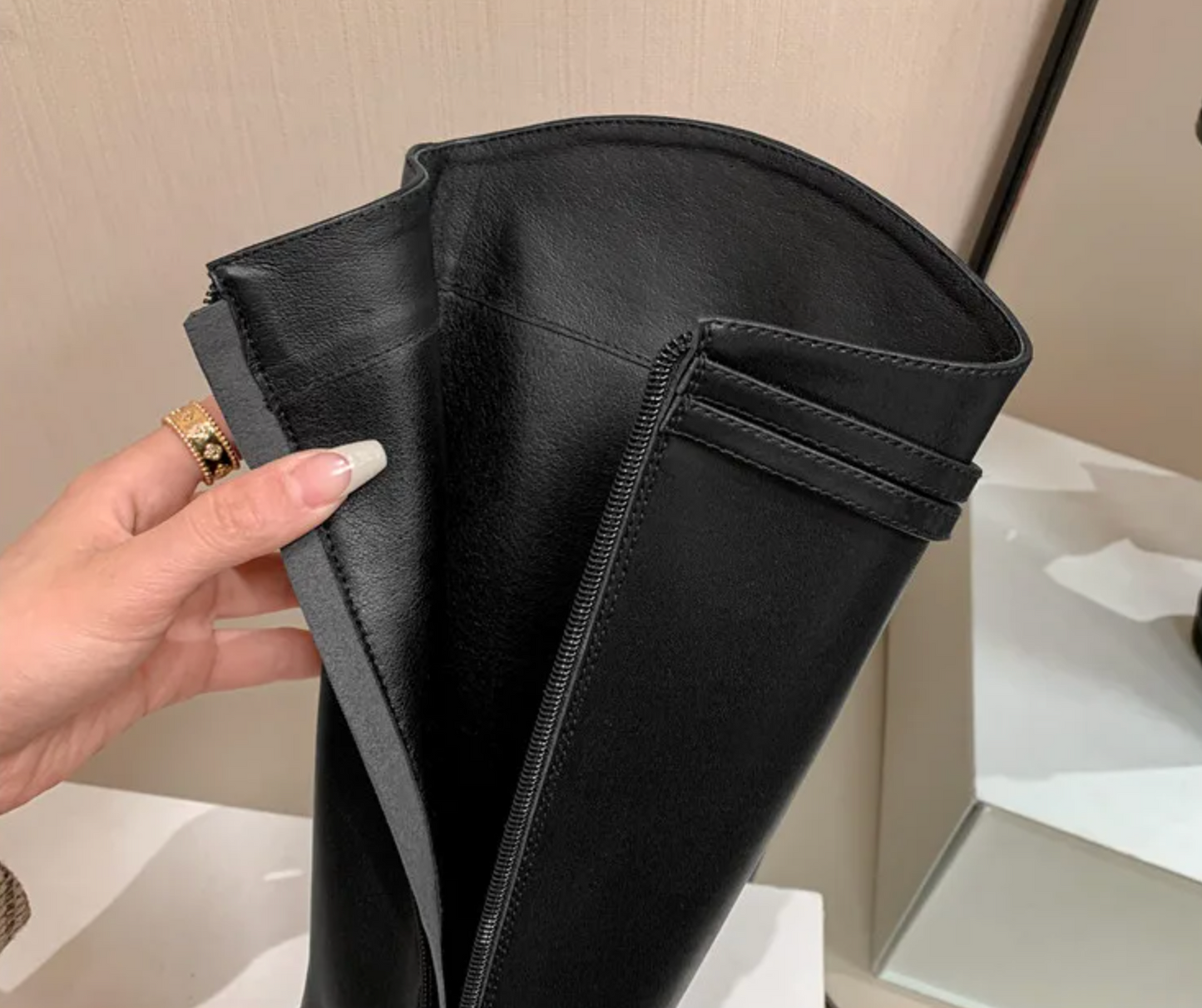 BOTA HÍPICA PIEL
