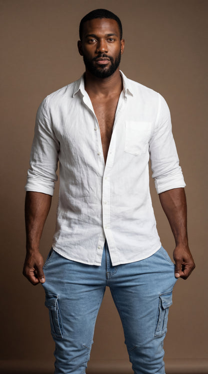 PANTALÓN SLIM FIT CARGO STRECH