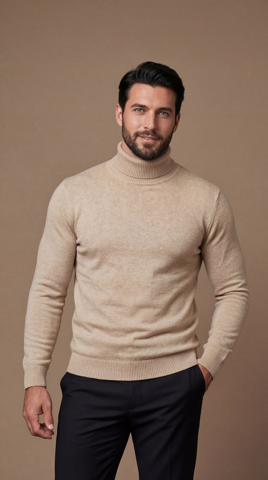 JERSEY CUELLO ALTO CASHMERE