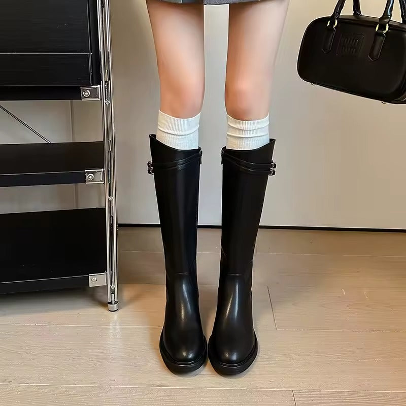BOTA HÍPICA PIEL