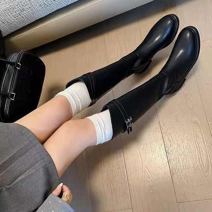 BOTA HÍPICA PIEL