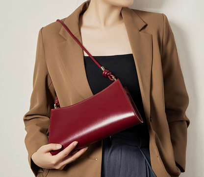 BOLSO BAGUETTE PIEL