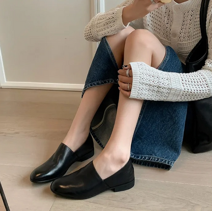 ZAPATO PIEL PLANO